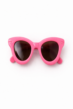 Coral Pink Dog Sunglasses – Stylish UV Protection Shades