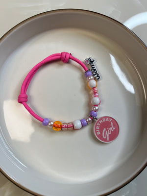 Birthday Girl Charm Necklace