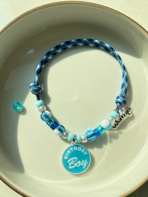 Birthday Boy Charm Necklace