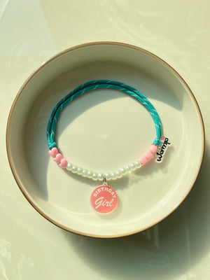 Birthday Girl Charm Necklace