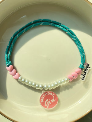 Birthday Girl Charm Necklace