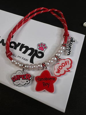 Handsome Woof Charm Necklace