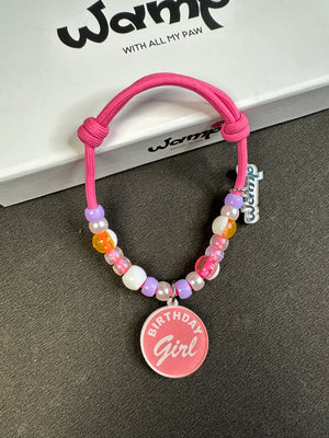 Birthday Girl Charm Necklace
