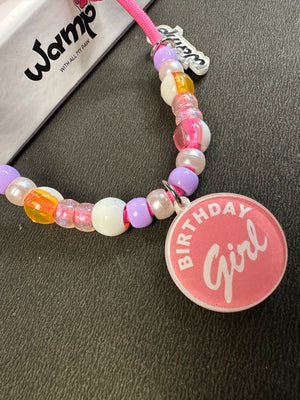 Birthday Girl Charm Necklace