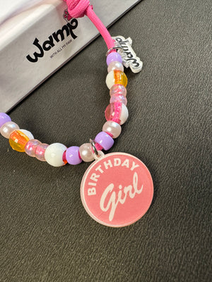 Birthday Girl Charm Necklace