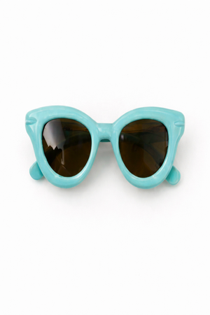 Turquoise Blue Dog Sunglasses – Stylish UV Protection Shades