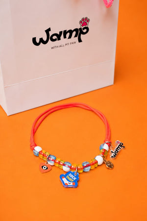sock thief pet neck rakhi for dogs and cats