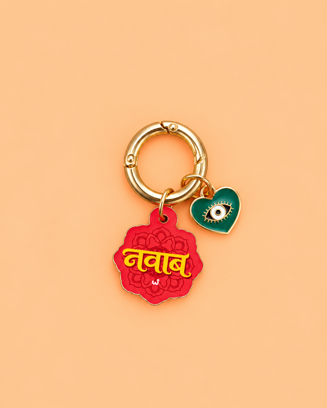 Nawab Keychain Tag
