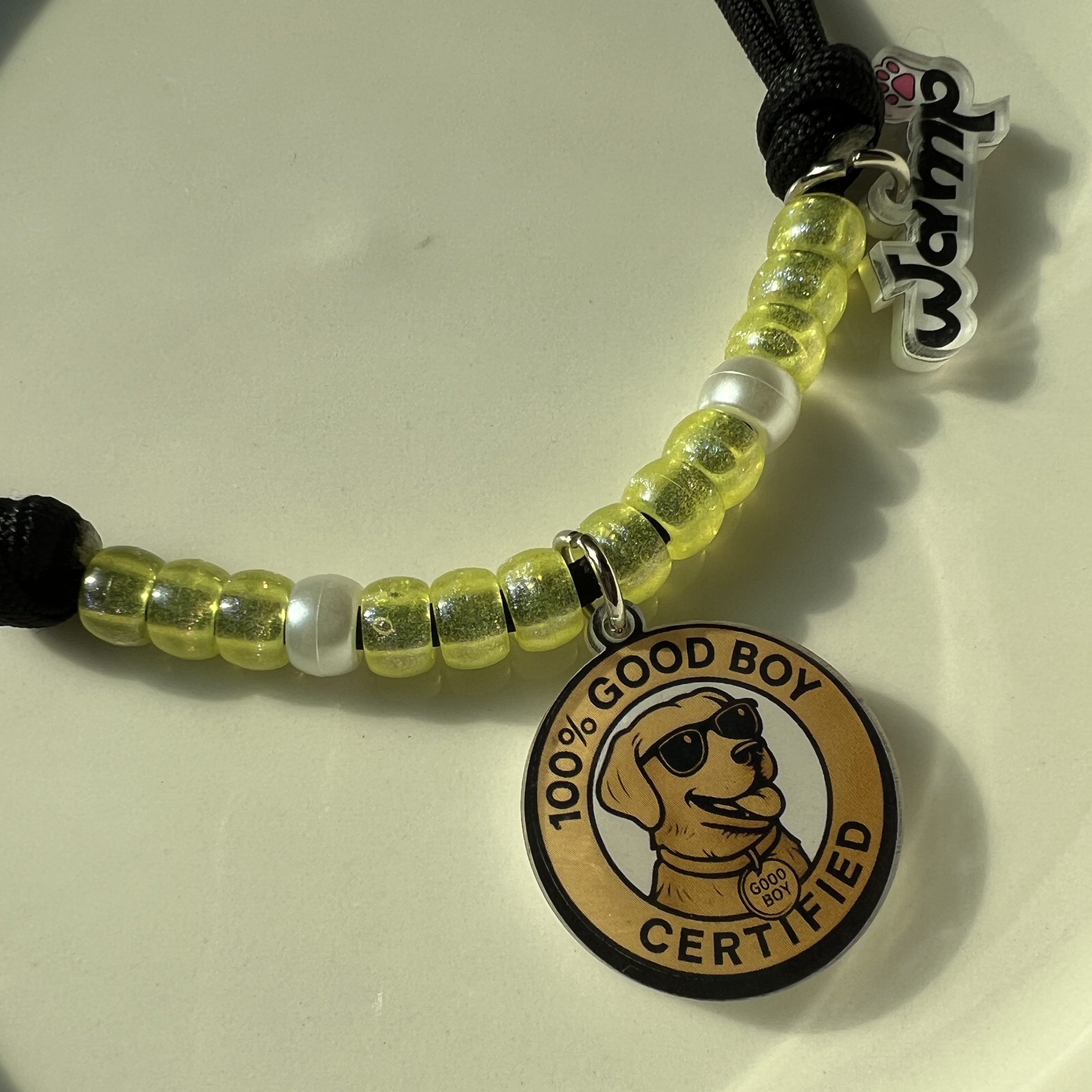 Good Boy Certified Charm Necklace