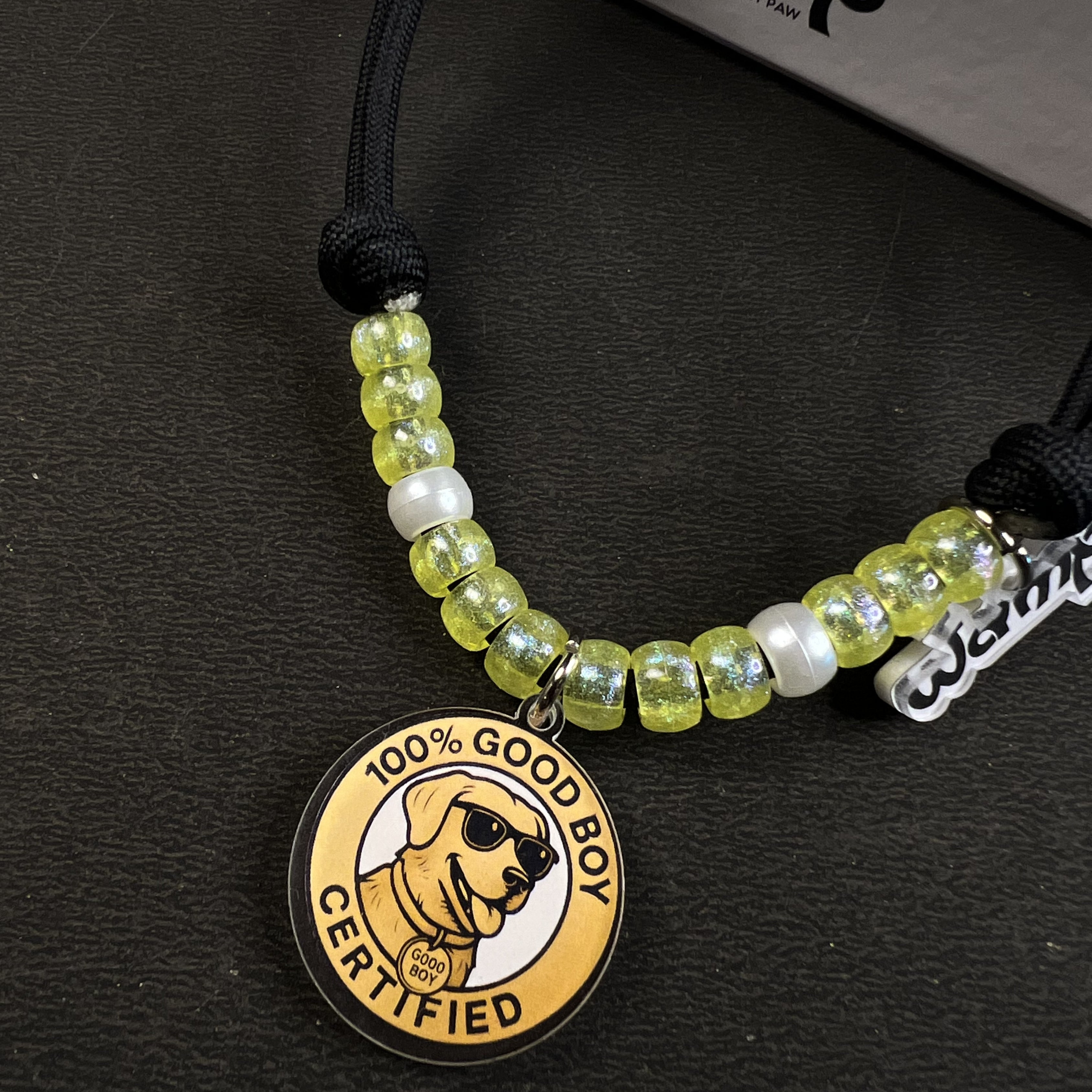 Good Boy Certified Charm Necklace