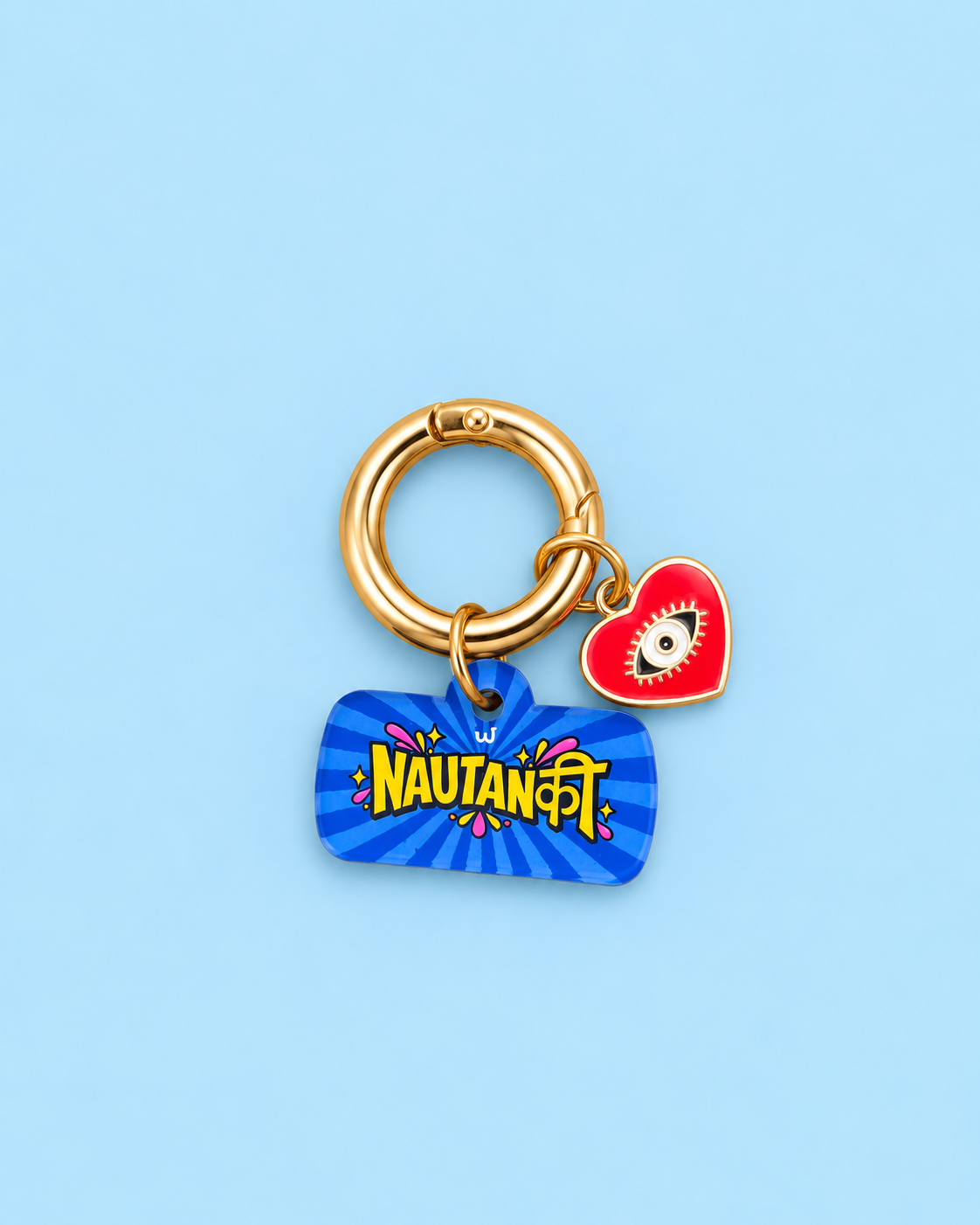 Nautanki Keychain Tag