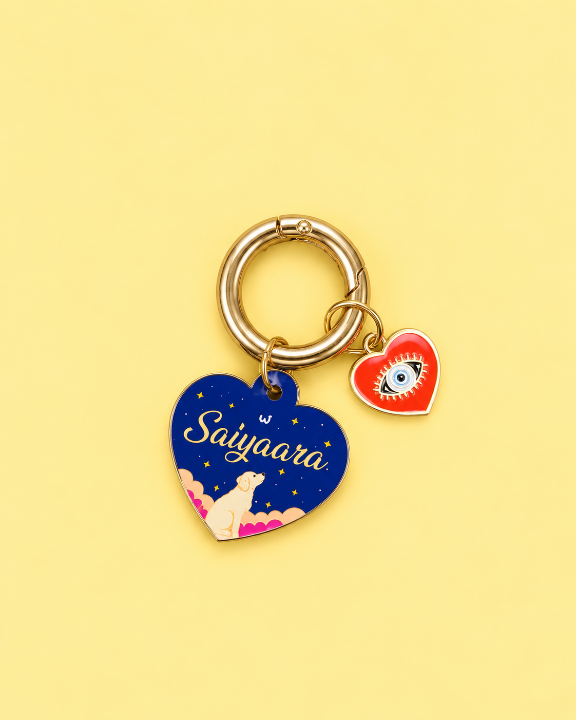 Saiyaara Keychain Tag