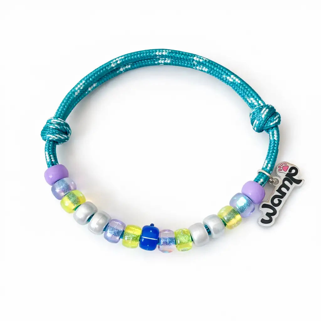 Aqua Glow Cat Necklace