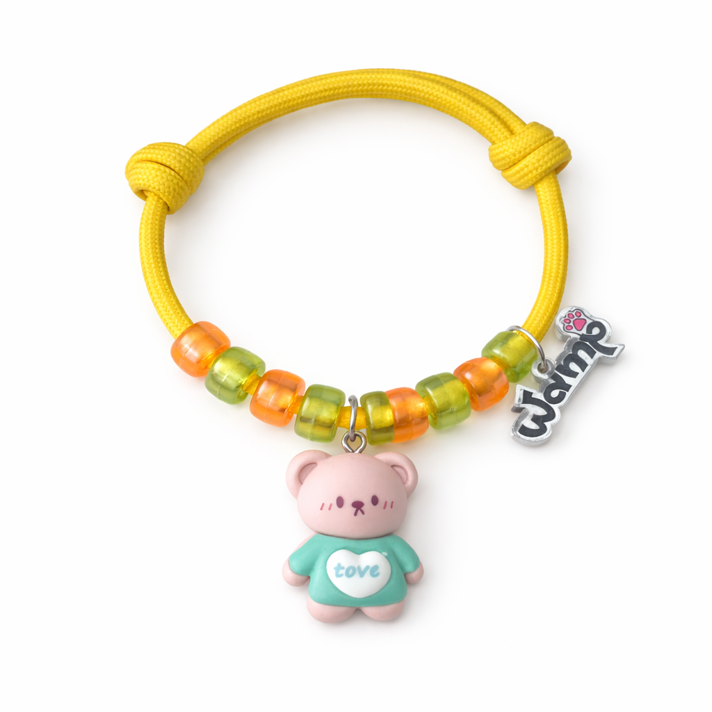 Bear Charm Cat Necklace