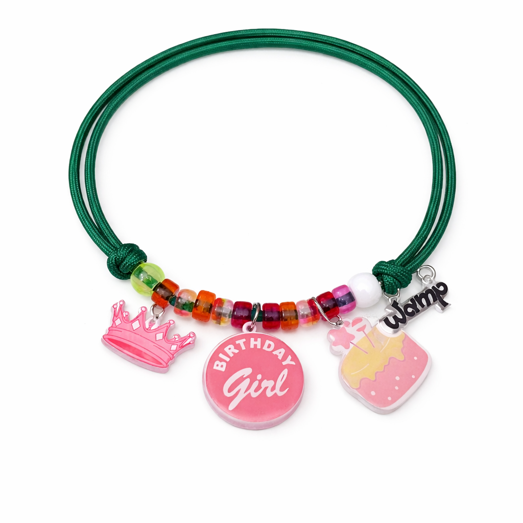 Birthday Girl Princess Multi-Charm Necklace