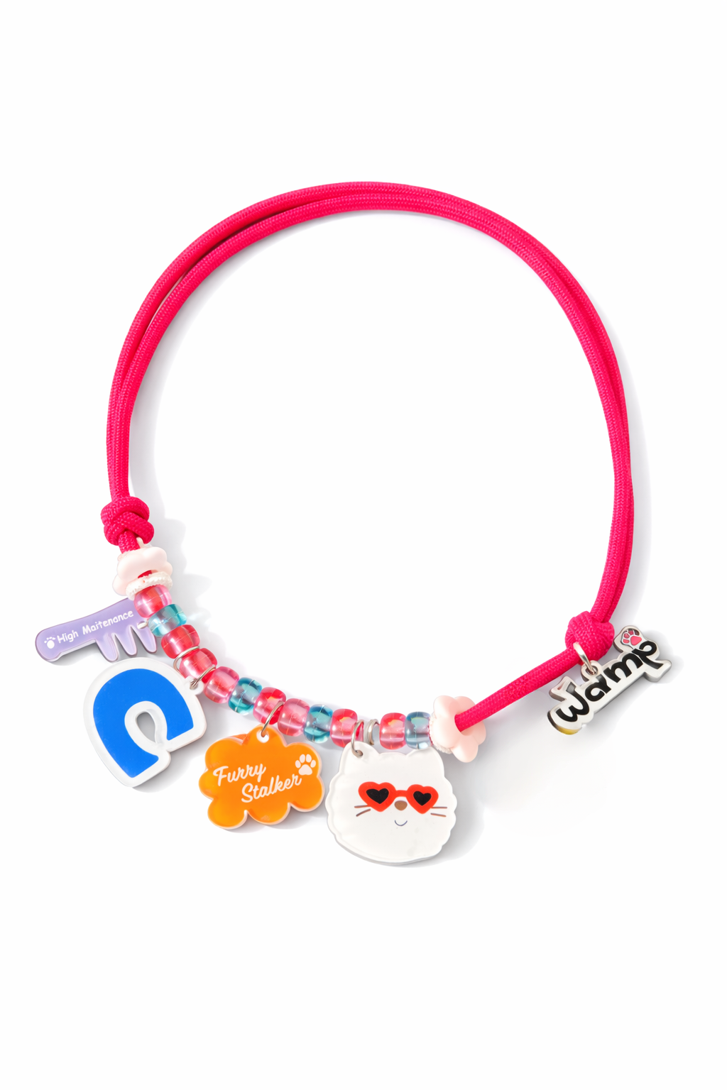 Furry Stalker Charm Necklace