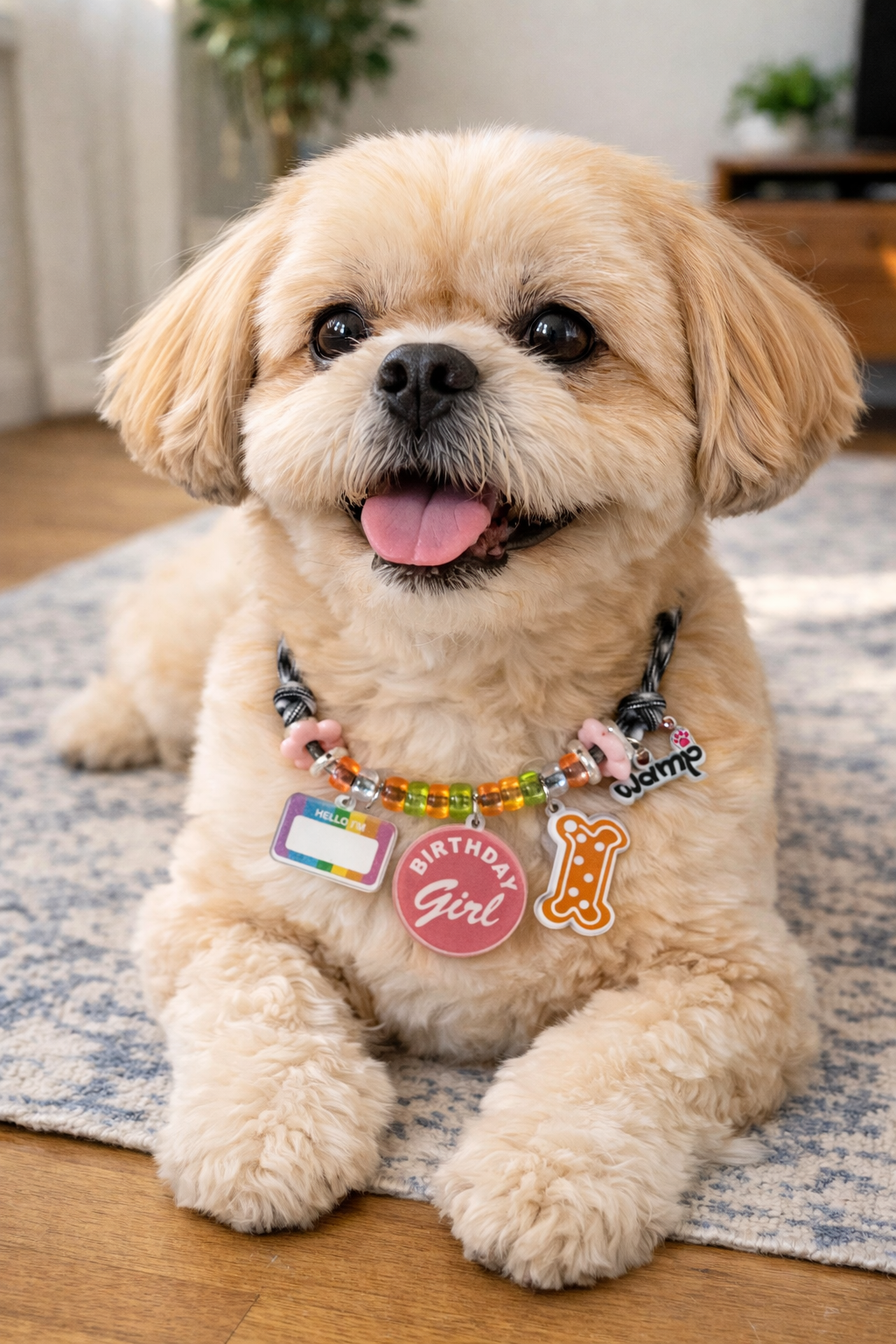 Birthday Girl Personalised Multi-Charm Necklace