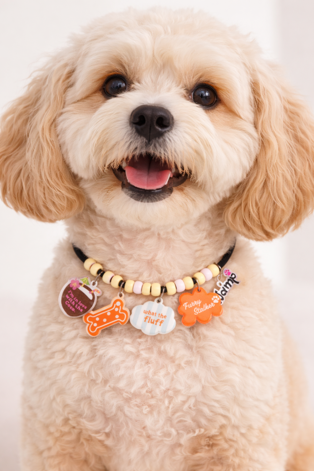 Furry Stalker Multi-Charm Statement Necklace