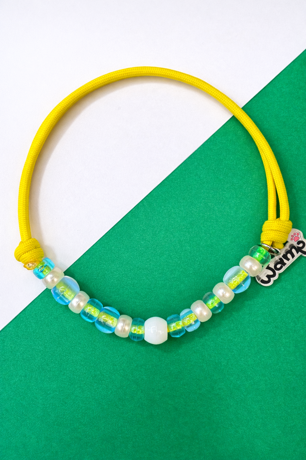Citrus Aqua Bead Rope