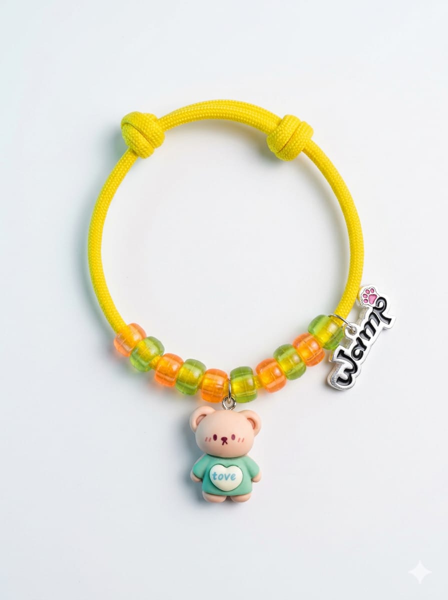 Bear Charm Cat Necklace