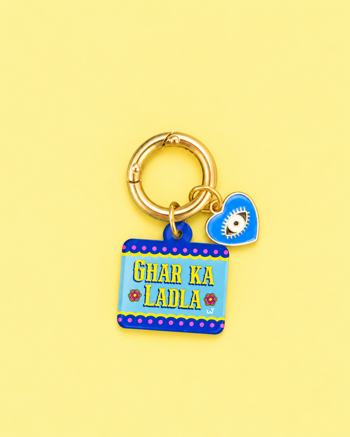 Ghar Ka Ladla Keychain Tag
