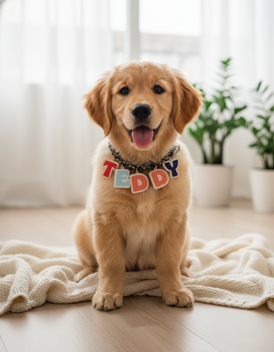 WAMP Paw-sonalised Name Necklace