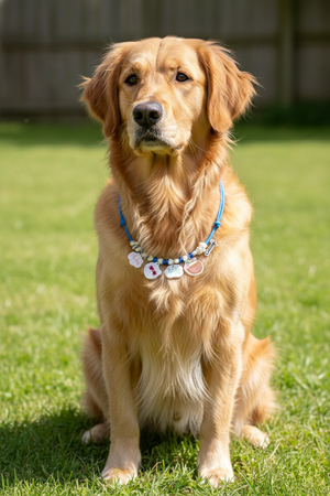 Fur Baby Vacation Charm Necklace