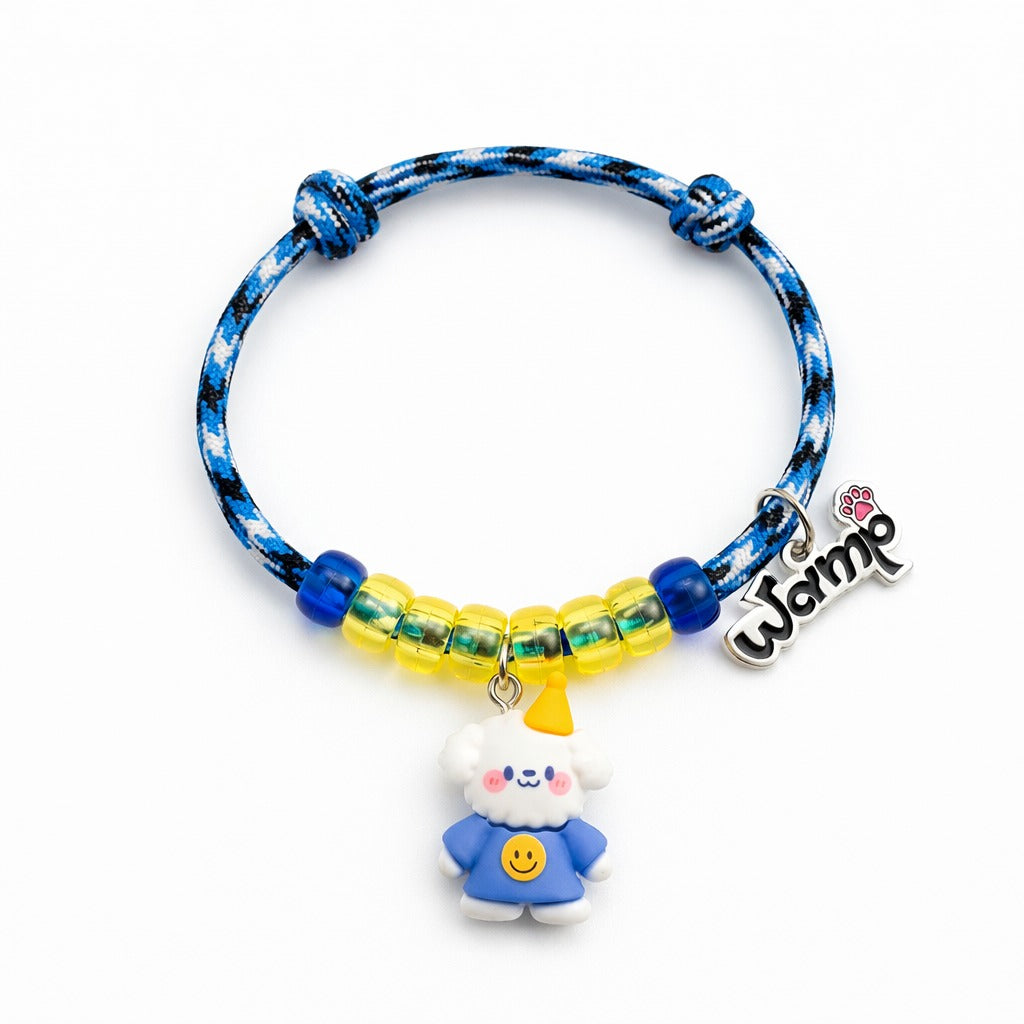 Happy Puppy Charm Cat Necklace