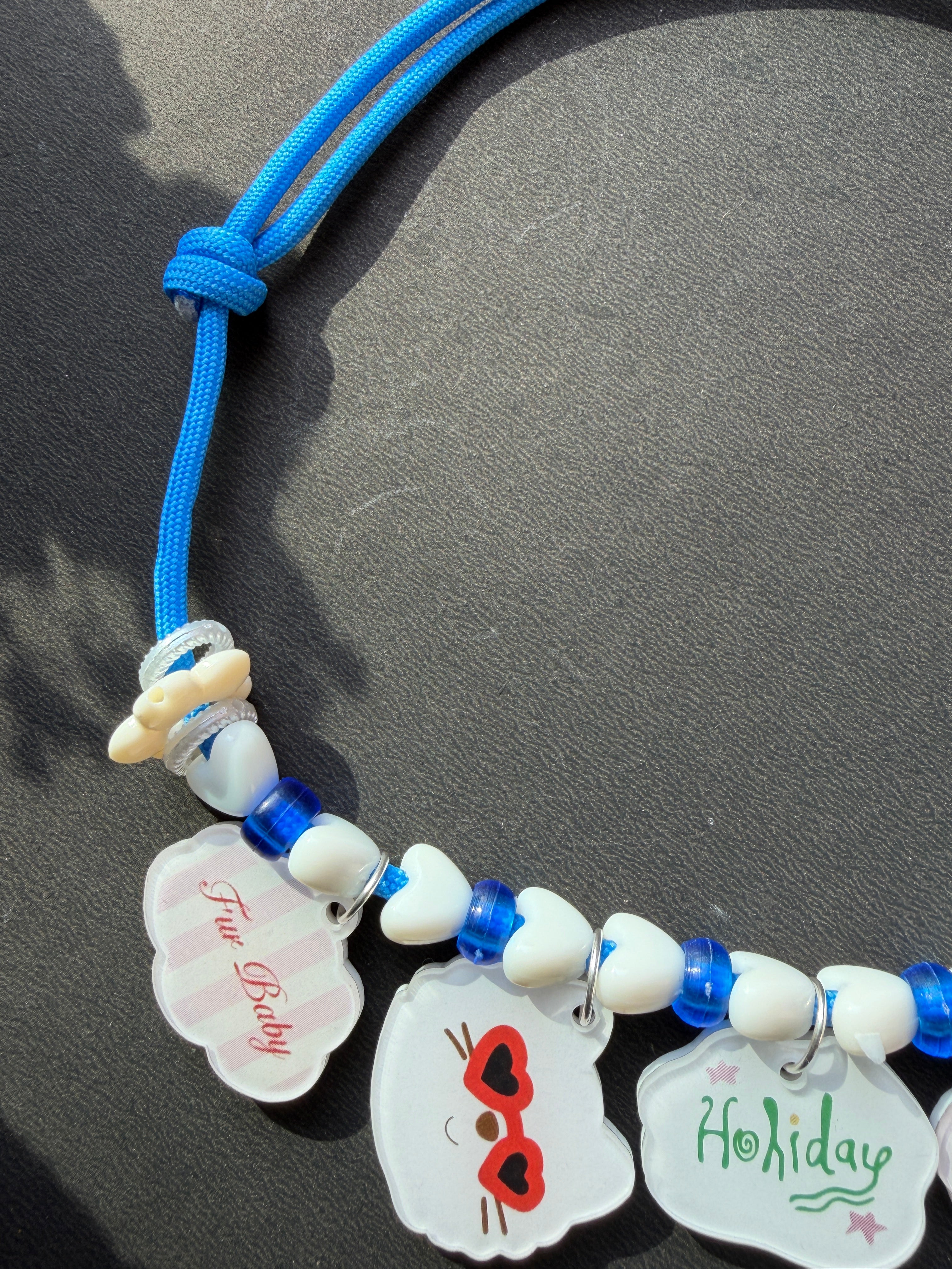 Fur Baby Vacation Charm Necklace