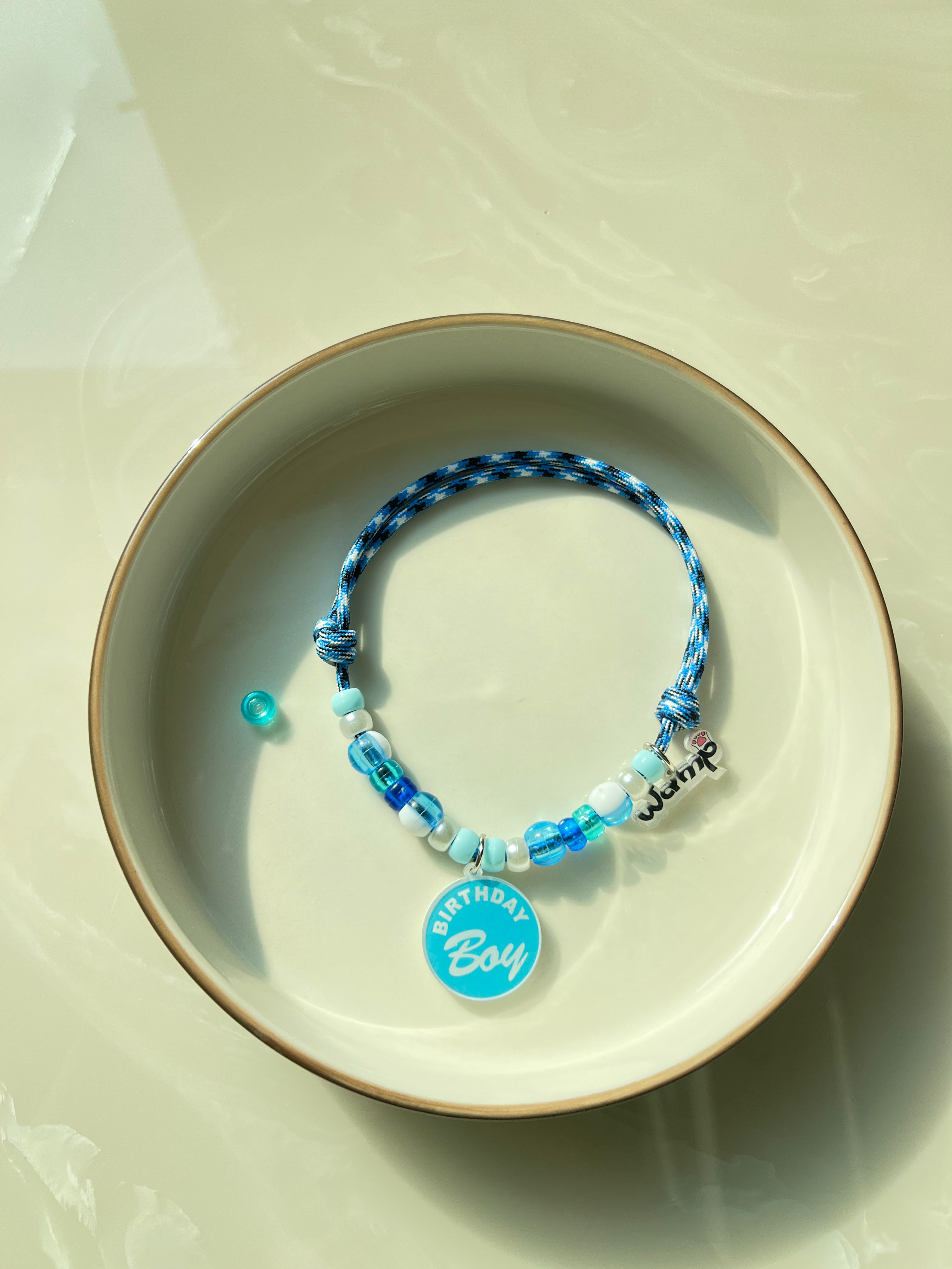 Birthday Boy Charm Necklace