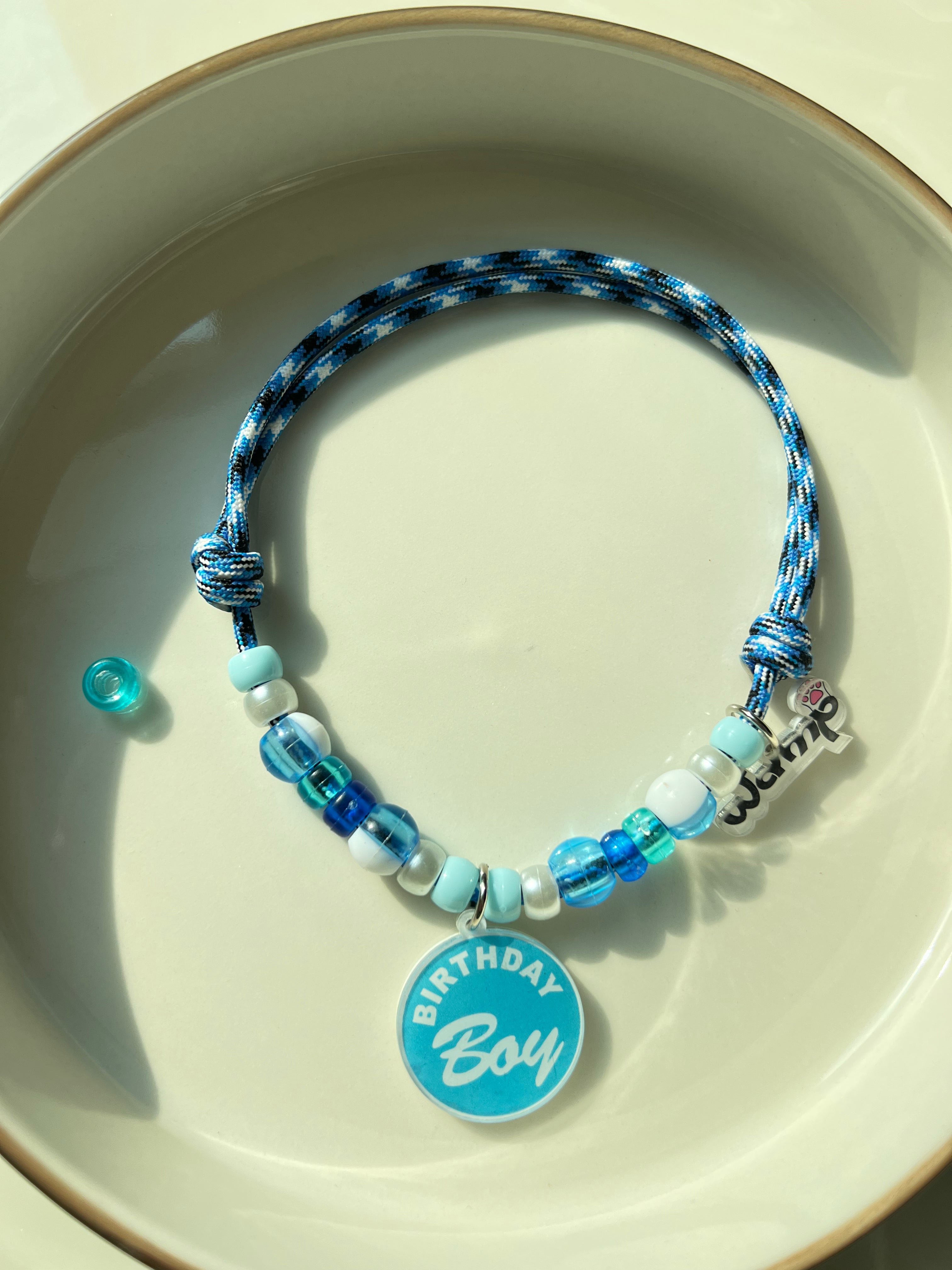 Birthday Boy Charm Necklace