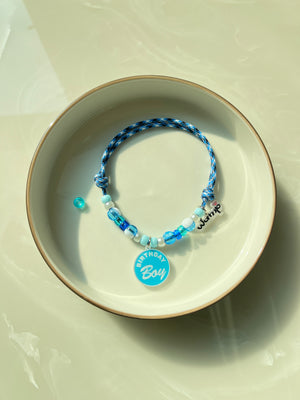 Birthday Boy Charm Necklace