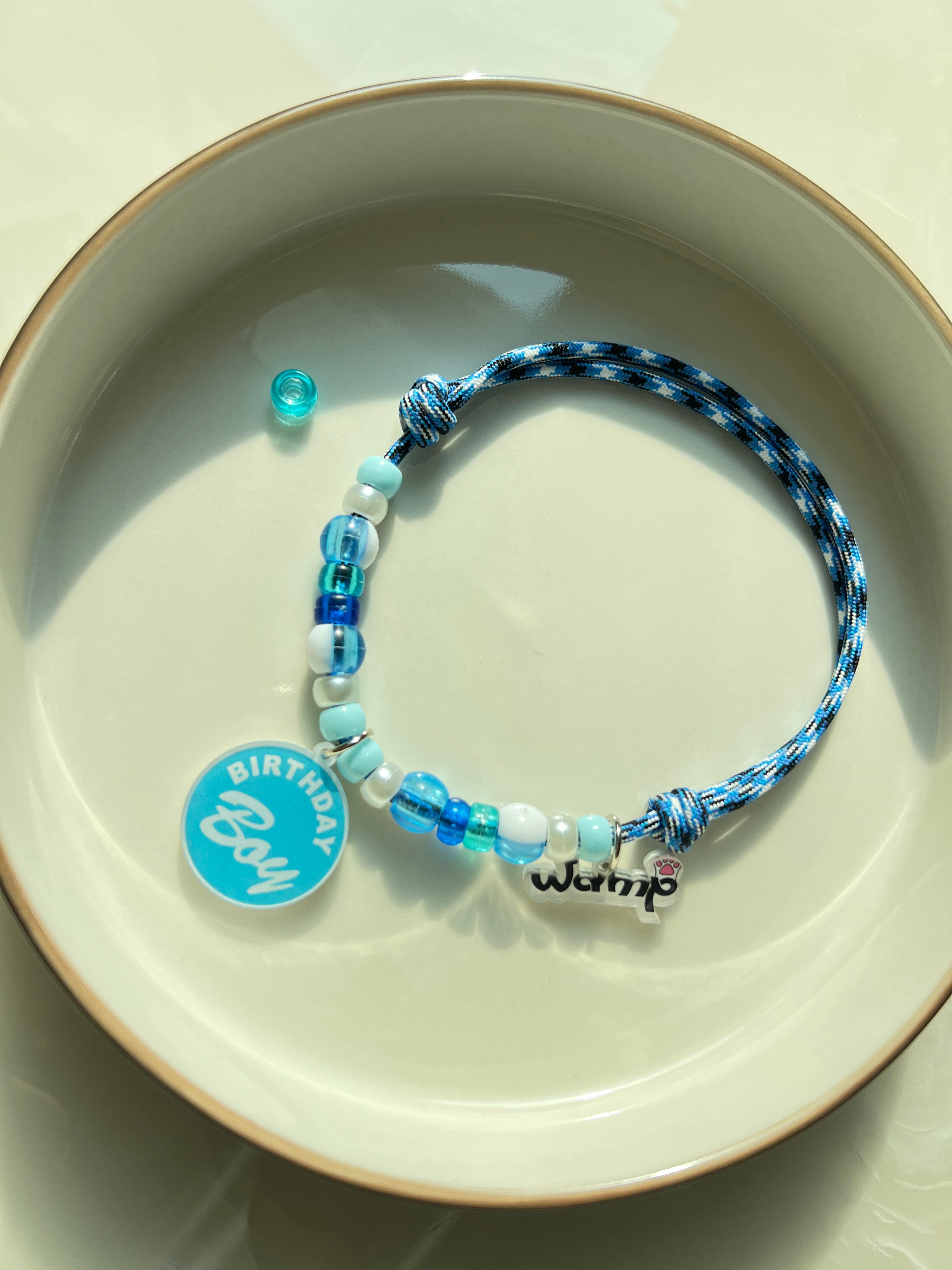 Birthday Boy Charm Necklace