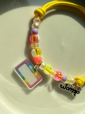 Personalised Hello ID Name Charm Necklace
