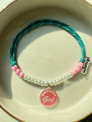 Birthday Girl Charm Necklace