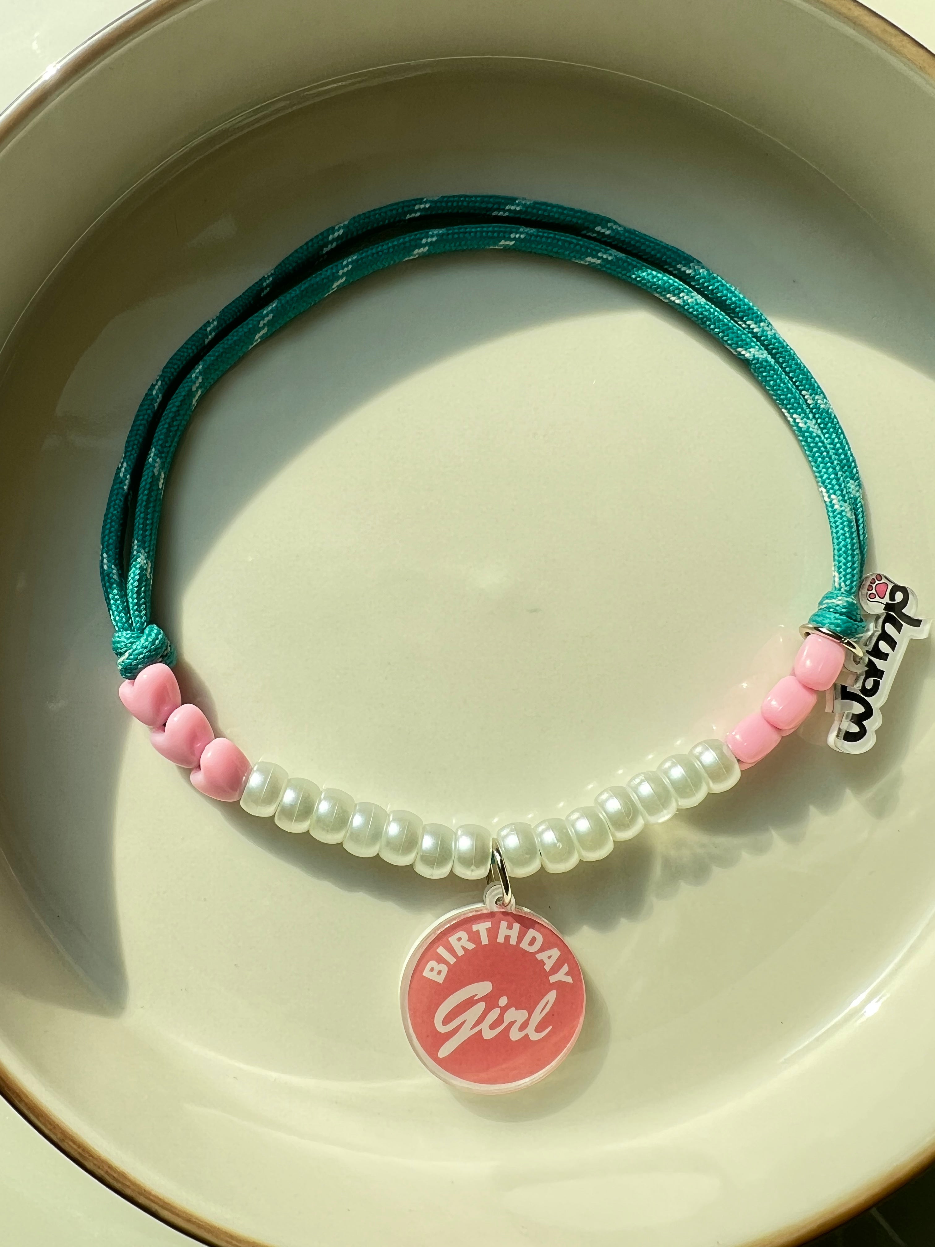 Birthday Girl Charm Necklace