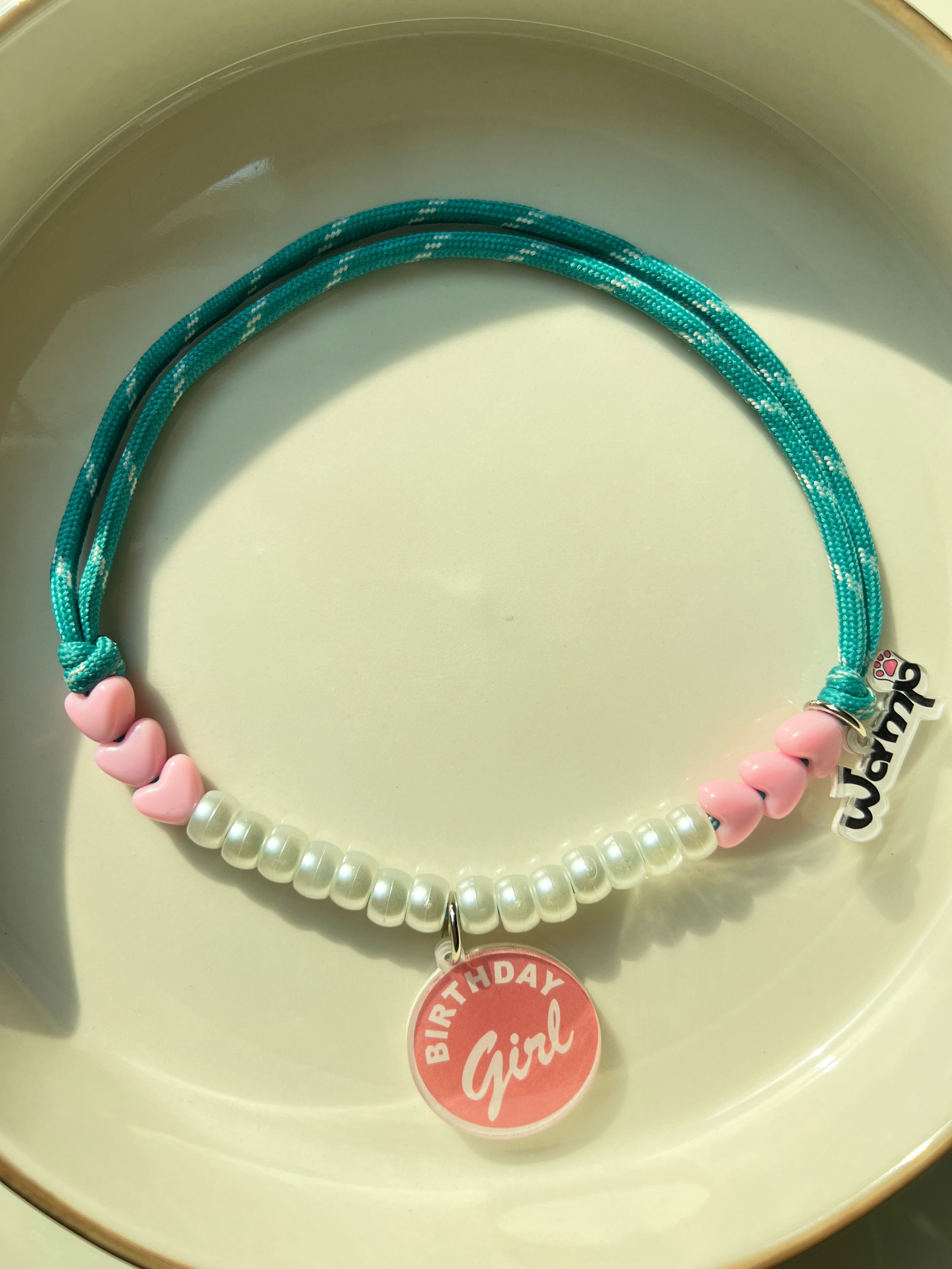 Birthday Girl Charm Necklace