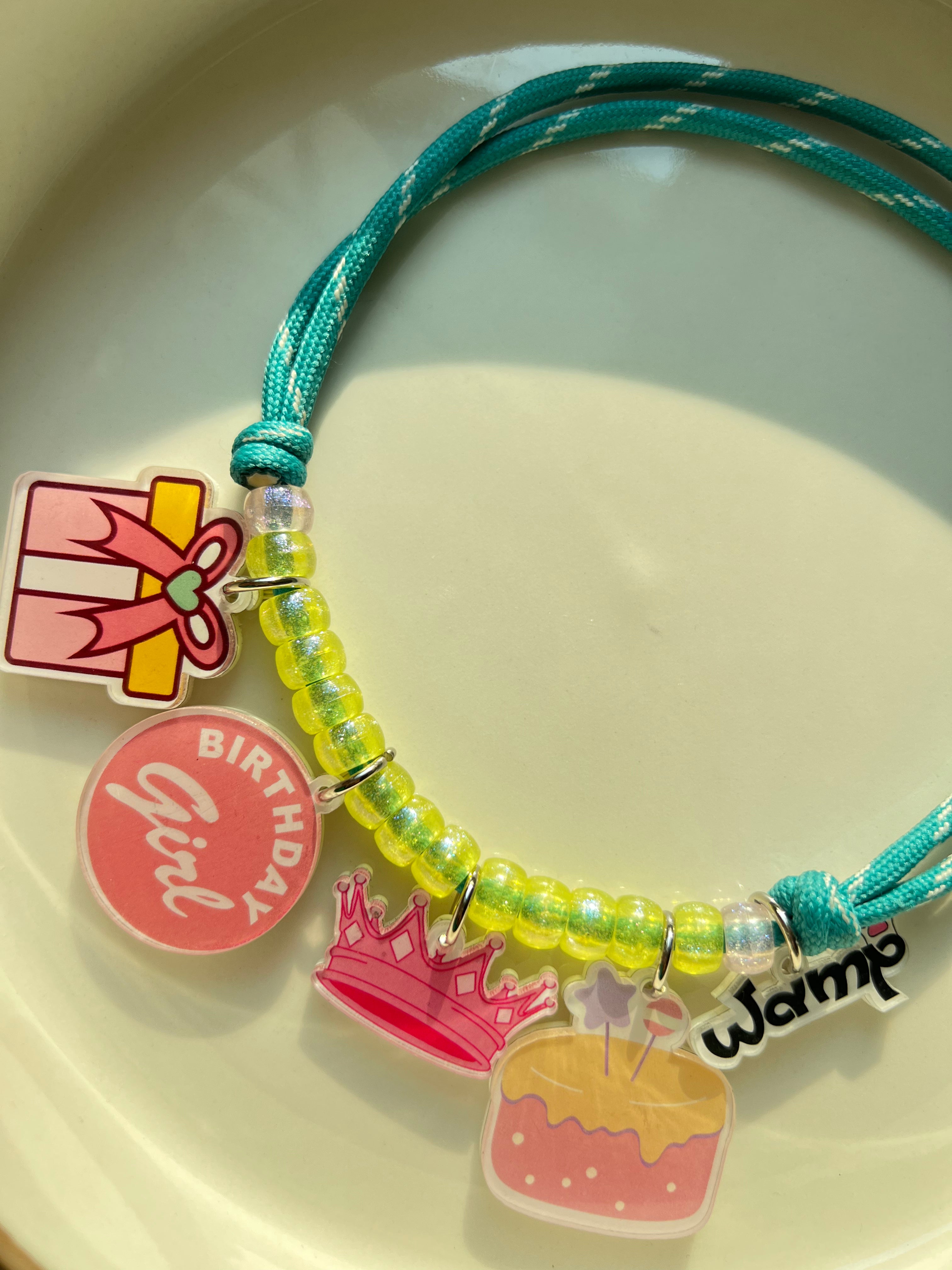 Birthday Girl Celebration Necklace