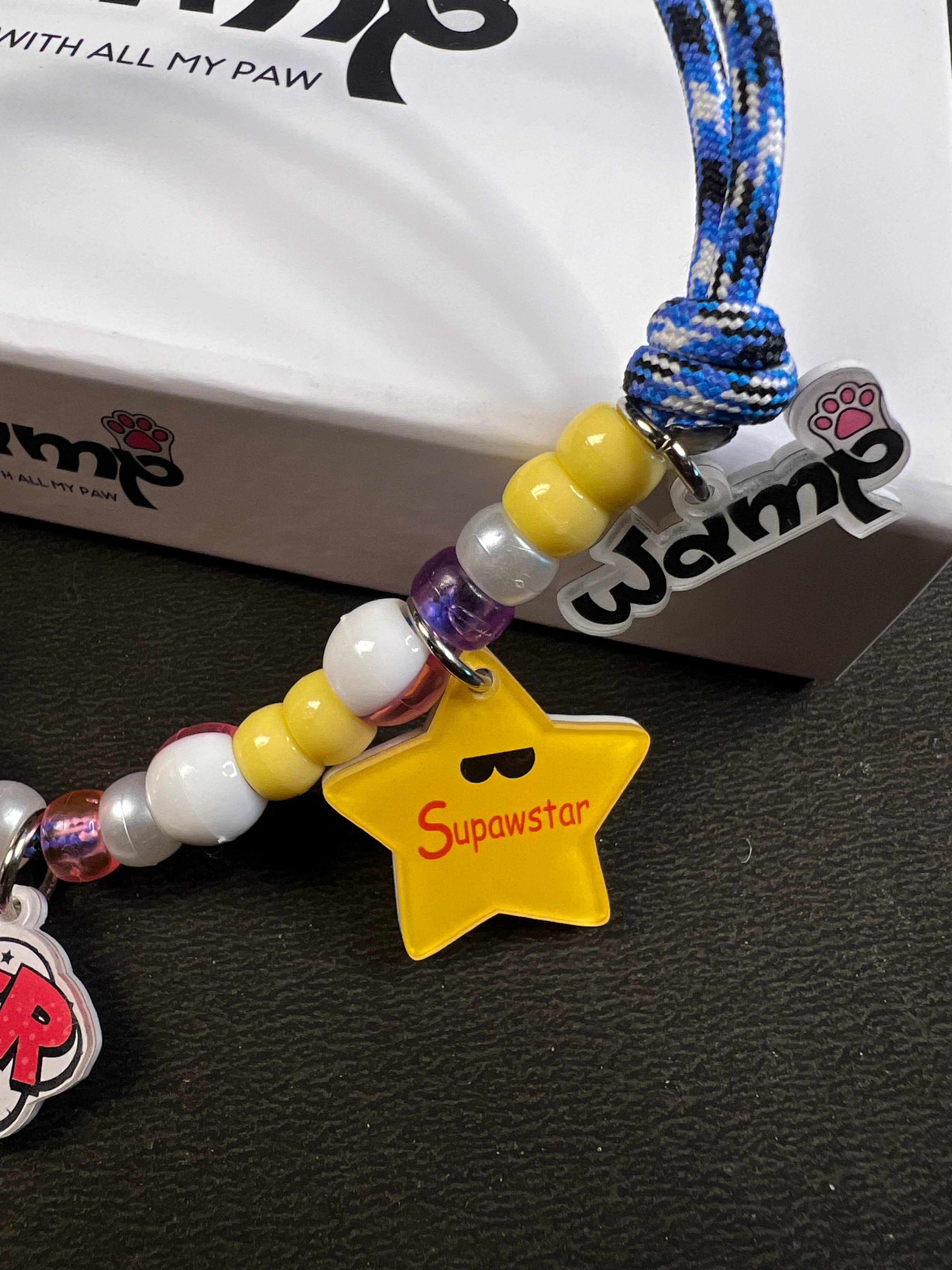 Supawstar Boy Charm Necklace