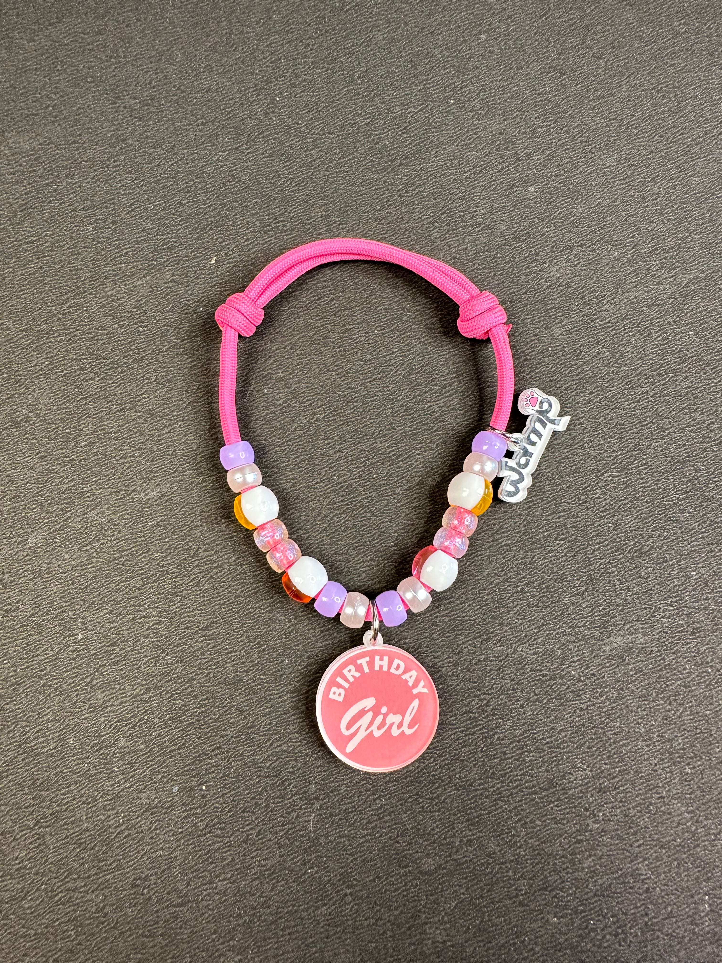 Birthday Girl Charm Necklace