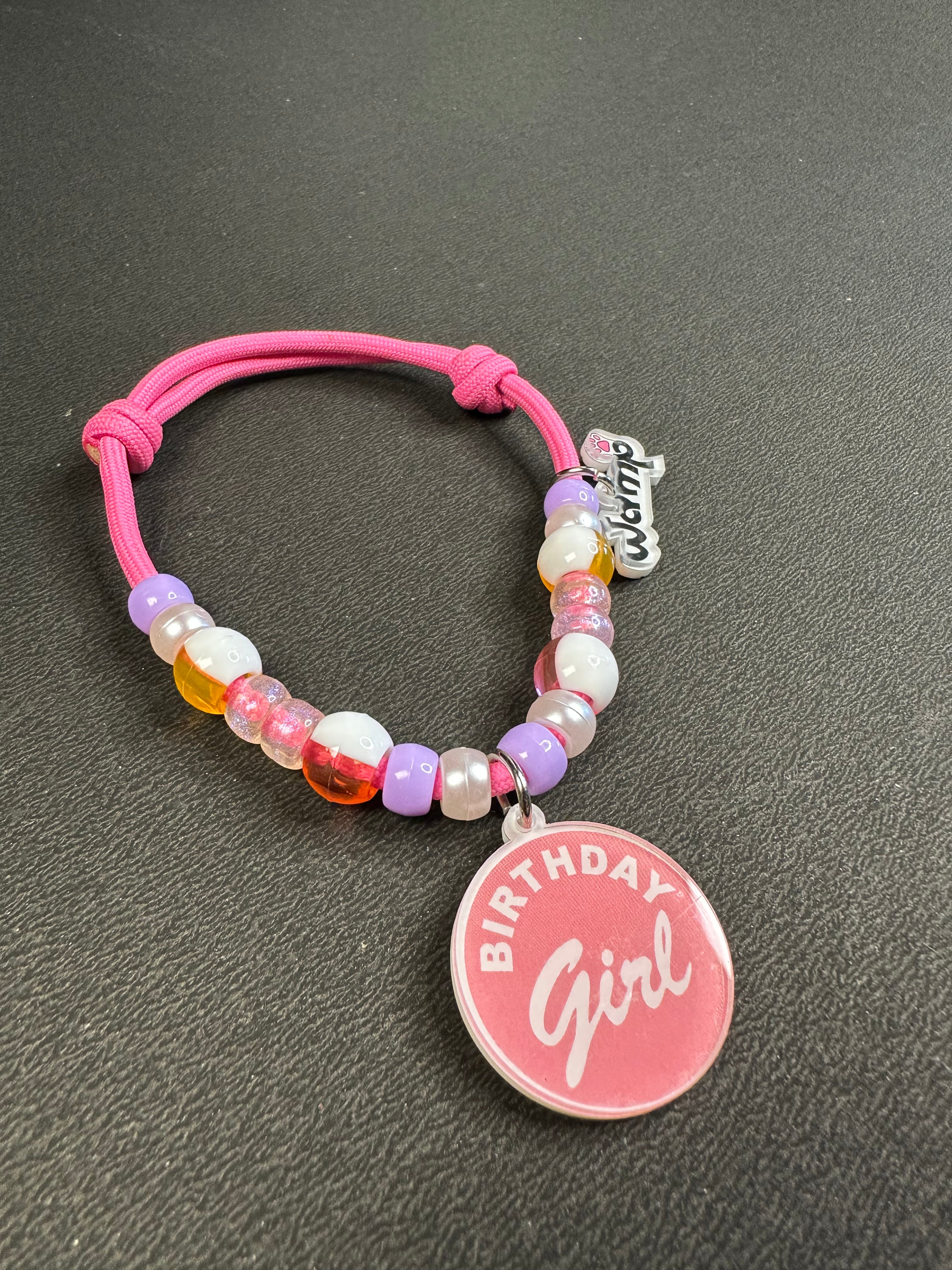 Birthday Girl Charm Necklace