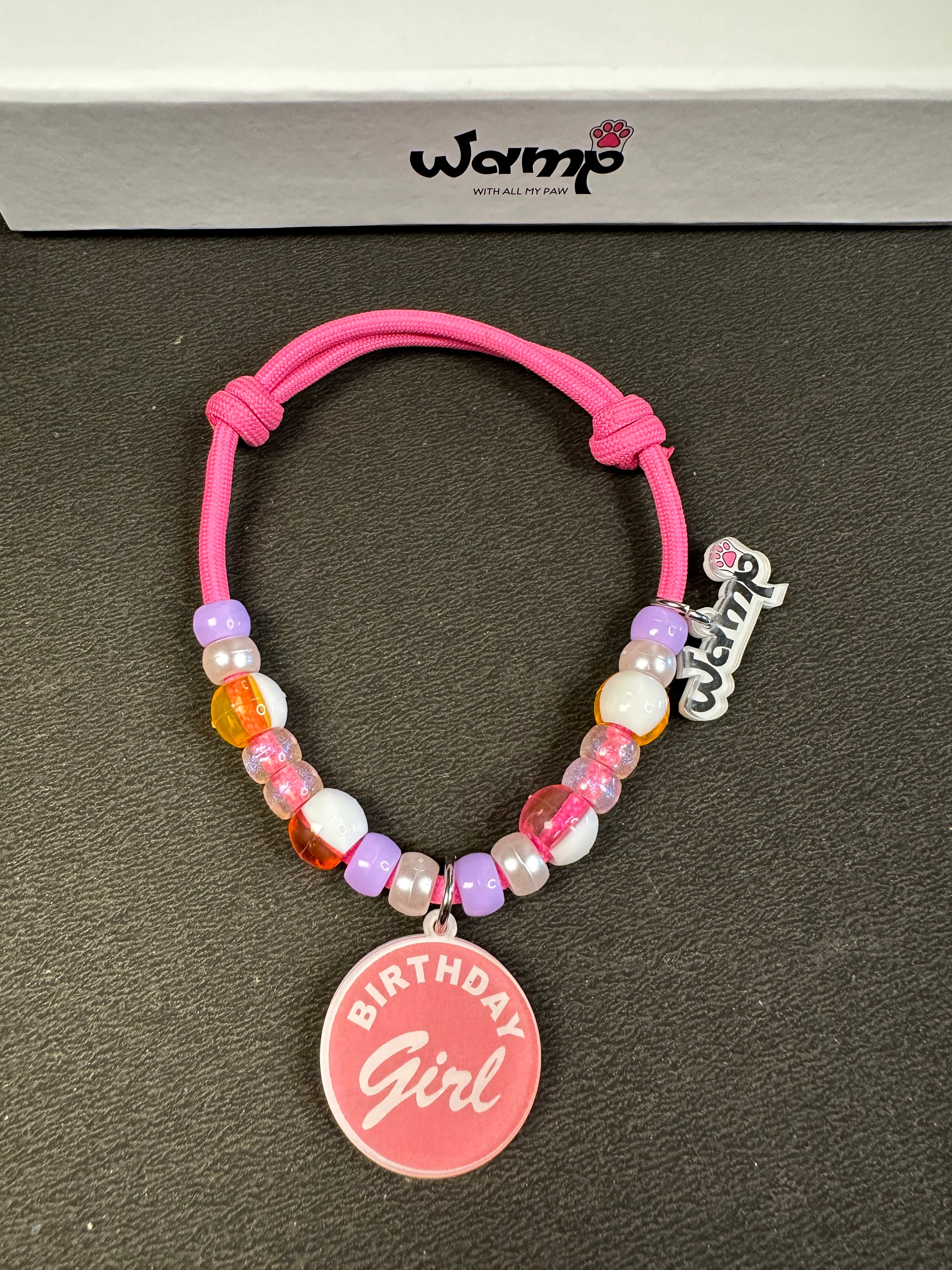 Birthday Girl Charm Necklace