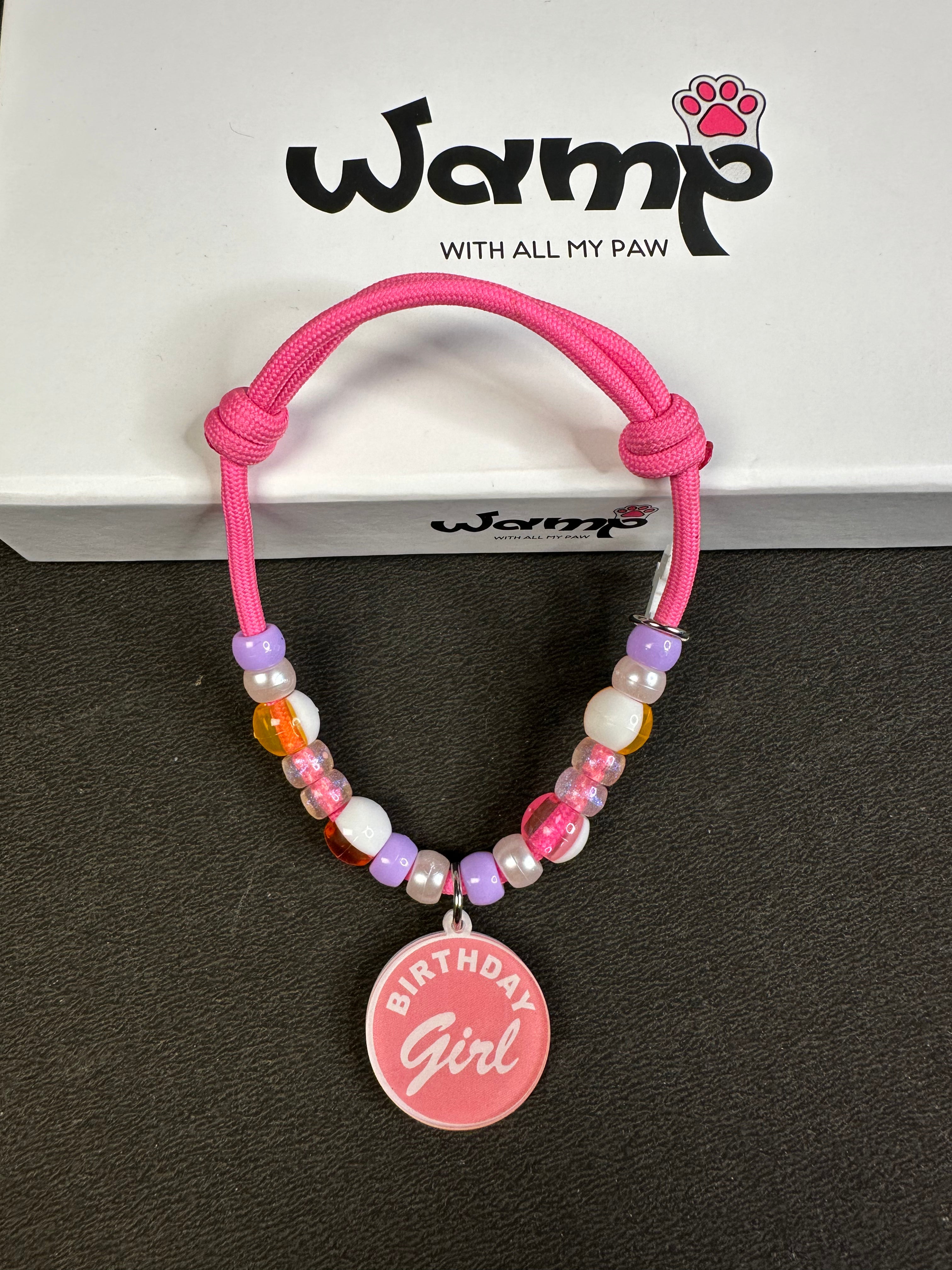 Birthday Girl Charm Necklace