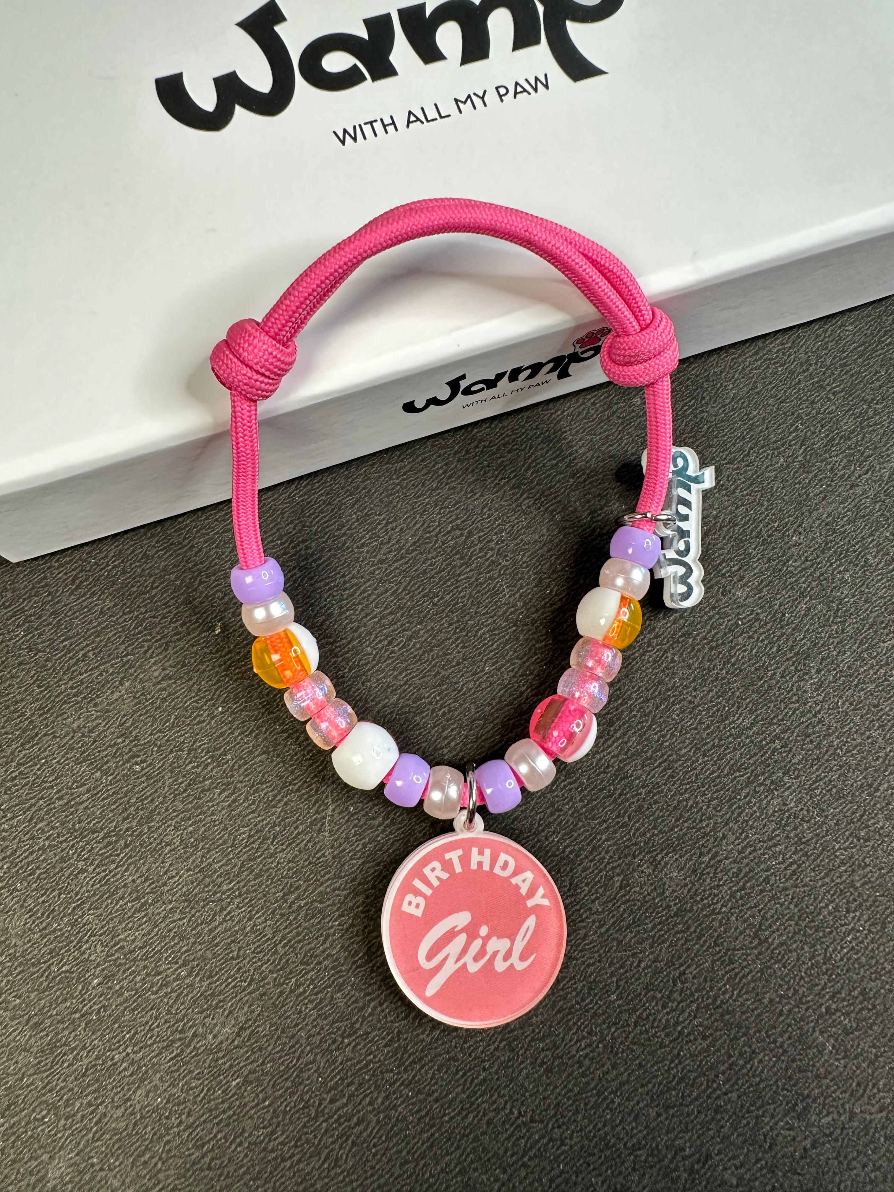 Birthday Girl Charm Necklace