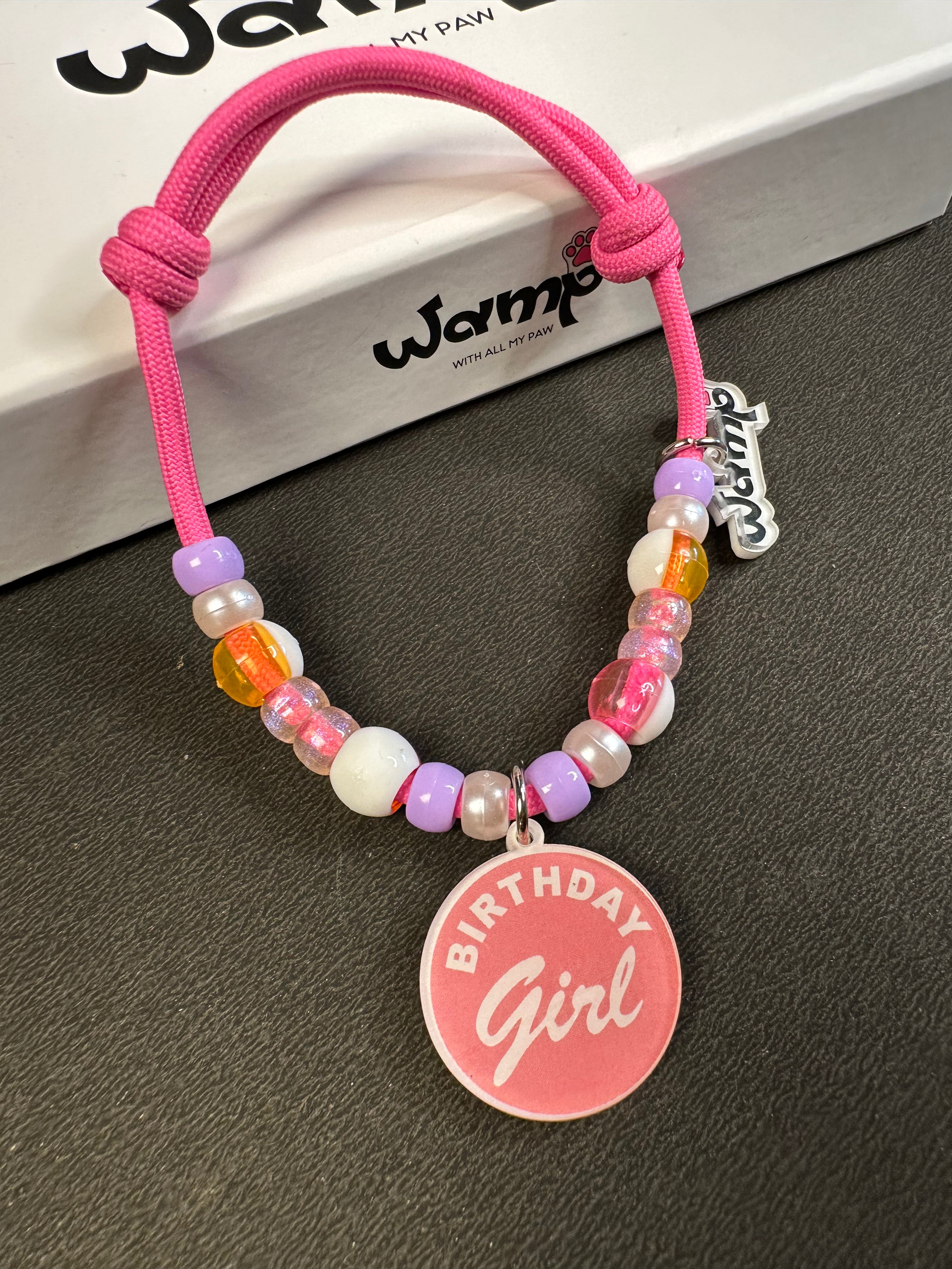 Birthday Girl Charm Necklace