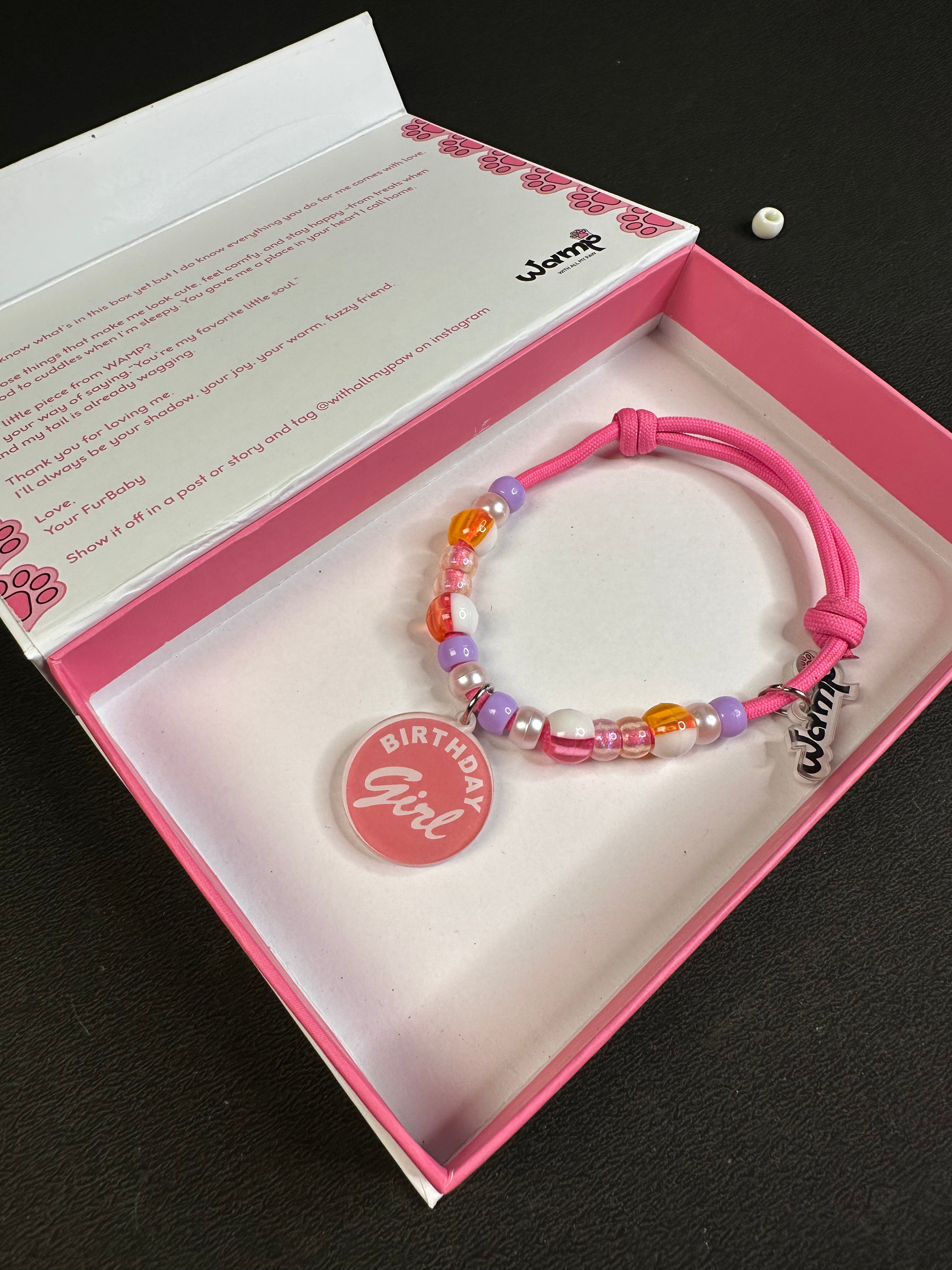 Birthday Girl Charm Necklace