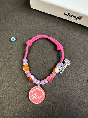 Birthday Girl Charm Necklace