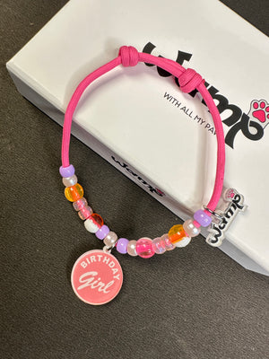 Birthday Girl Charm Necklace