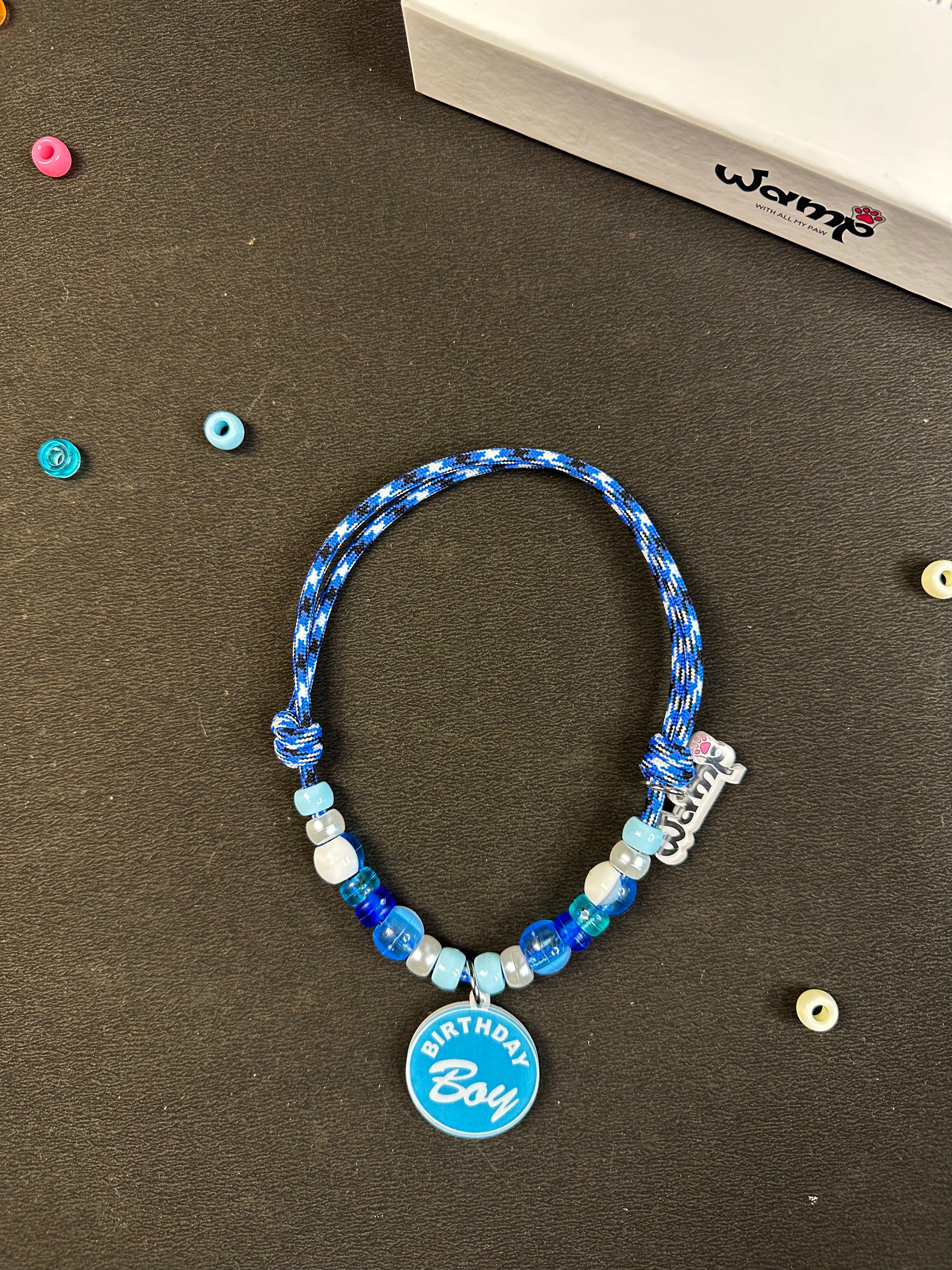 Birthday Boy Charm Necklace