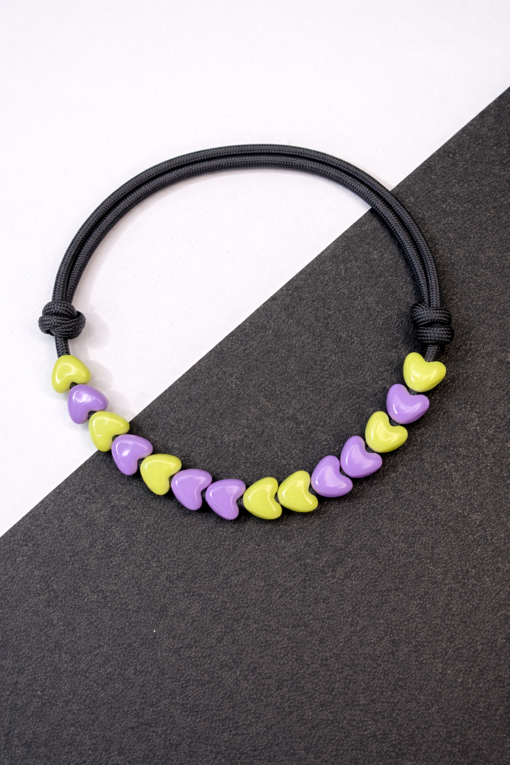 Midnight Pop Heart Rope